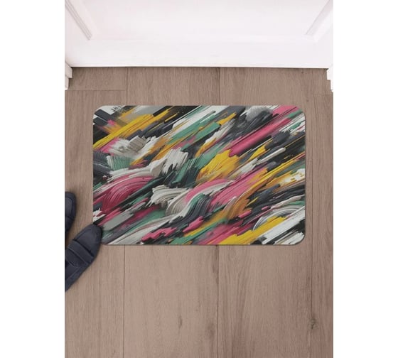 Коврик в прихожую JoyArty прямоугольный Творчество 58x38 см sbmrec_sd3521_58x38