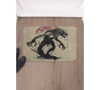 Коврик в прихожую JoyArty прямоугольный Существо в поиске 58x38 см sbmrec_sd3850_58x38