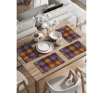 Сервировочные салфетки на стол JoyArty "Ужасающая клетка", 30x46 см , серия Хэллоуин ser002_sd3934_30x46