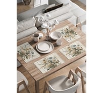 Сервировочные салфетки на стол JoyArty "Полевой букет", 30x46 см , ser002_sd3426_30x46