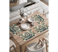 Сервировочные салфетки на стол JoyArty "Корабль в пути", 30x46 см , ser002_sd3484_30x46