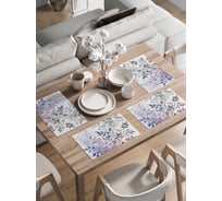 Сервировочные салфетки на стол JoyArty "Веточка бутонов", 30x46 см , ser002_sd3494_30x46