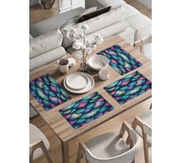 Сервировочные салфетки на стол JoyArty "Чешуя дракона", 30x46 см , ser002_sd3432_30x46