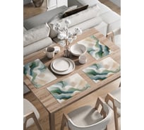 Сервировочные салфетки на стол JoyArty "Волна краской", 30x46 см , ser002_sd3472_30x46