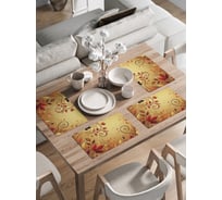 Сервировочные салфетки на стол JoyArty "Листья на ветру", 30x46 см , ser002_sd4008_30x46