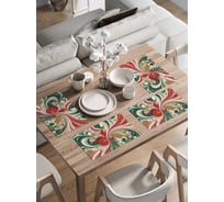 Сервировочные салфетки на стол JoyArty "Хаотичные разводы", 30x46 см , серия Новый год и Рождество ser002_sd3922_30x46