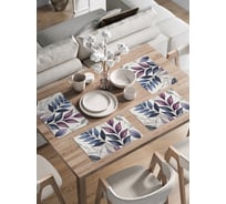 Сервировочные салфетки на стол JoyArty "Листья бледные", 30x46 см , ser002_sd3505_30x46