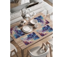 Сервировочные салфетки на стол JoyArty "Творческий порыв", 30x46 см , ser002_sd3496_30x46