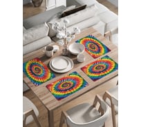 Сервировочные салфетки на стол JoyArty "Магический круг", 30x46 см , ser002_sd3428_30x46