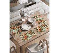 Сервировочные салфетки на стол JoyArty "Персиковое дерево", 30x46 см , ser002_sd3443_30x46