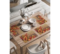 Сервировочные салфетки на стол JoyArty "Осенняя композиция", 30x46 см , ser002_sd4016_30x46