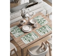 Сервировочные салфетки на стол JoyArty "Стена листьев", 30x46 см , ser002_sd3535_30x46