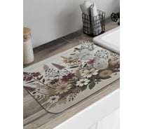 Коврик для сушки посуды JoyArty Бабочки на лугу 58x38 см sbmrec_sd3574_58x38