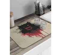 Коврик для сушки посуды JoyArty Затерянный в темноте 58x38 см sbmrec_sd3854_58x38