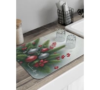 Коврик для сушки посуды JoyArty Игрушки в иголках 58x38 см sbmrec_sd3929_58x38