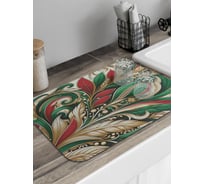 Коврик для сушки посуды JoyArty прямоугольный Густая листва 58x38 см sbmrec_sd3917_58x38