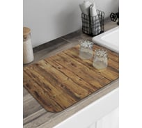 Коврик для сушки посуды JoyArty прямоугольный Классический забор 58x38 см sbmrec_20390_58x38