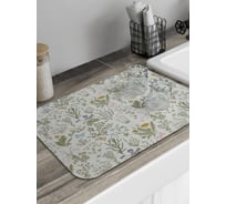 Коврик для сушки посуды JoyArty прямоугольный Полевой гербарий 58x38 см sbmrec_27699_58x38