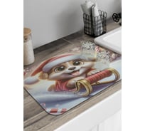 Коврик для сушки посуды JoyArty прямоугольный Спуск с горы 58x38 см sbmrec_sd3865_58x38