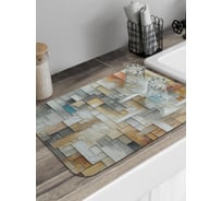 Коврик для сушки посуды JoyArty прямоугольный Тетрис краской 58x38 см sbmrec_sd3499_58x38