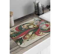 Коврик для сушки посуды JoyArty прямоугольный Узоры краской 58x38 см sbmrec_sd3919_58x38