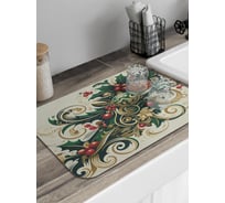 Коврик для сушки посуды JoyArty Нарядные игрушки 58x38 см sbmrec_sd3914_58x38