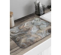 Коврик для сушки посуды JoyArty Мраморные вихри 58x38 см sbmrec_37014_58x38