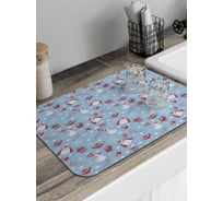 Коврик для сушки посуды JoyArty Новогоднее настроение 58x38 см sbmrec_427899_58x38