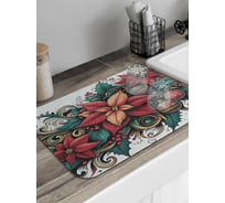 Коврик для сушки посуды JoyArty прямоугольный Шары в цветах 58x38 см sbmrec_sd3911_58x38