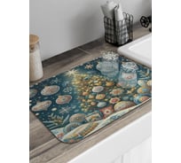 Коврик для сушки посуды JoyArty Праздничная елка 58x38 см sbmrec_sd3926_58x38