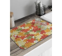 Коврик для сушки посуды JoyArty Осенние кленовые листья 58x38 см sbmrec_85021_58x38