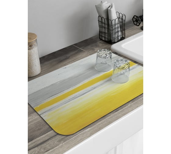 Коврик для сушки посуды JoyArty Окрашенная доска 58x38 см sbmrec_55152_58x38