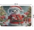 Коврик для сушки посуды JoyArty Счастливый снеговик 58x38 см sbmrec_sd3928_58x38 3