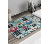 Коврик для сушки посуды JoyArty Строй щелкунчиков 58x38 см sbmrec_sd3930_58x38