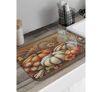 Коврик для сушки посуды JoyArty Тыквенная поляна 58x38 см sbmrec_sd4011_58x38