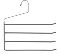 Четырехуровневая металлическая вешалка с противоскользящим покрытием Master House Лорен 34 см 60587