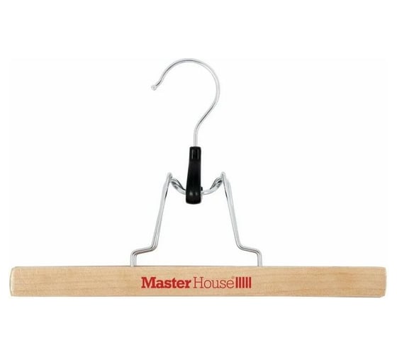 Деревянная вешалка для брюк и юбок Master House Кристи 25 см 60585