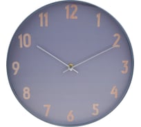Часы настенные Ladecor CHRONO круглые, пластик, диаметр 30 см, тикающий ход, 1xАА арт08-23 581-085