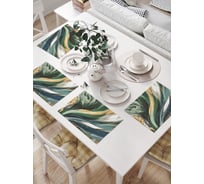 Салфетки на стол для сервировки прямоугольные, плейсмат JoyArty "Красочные мотивы", 32x46 см, в комплекте 4 шт., np_sd3465