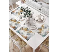 Салфетки на стол для сервировки прямоугольные, плейсмат JoyArty "Современность", 32x46 см, в комплекте 4 шт., np_sd3577