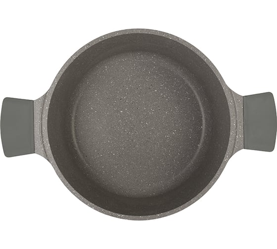 Кастрюля Kukmara 5,2 л со стеклянной крышкой, антипригарное покрытие линия Stella cappuccino кск52а