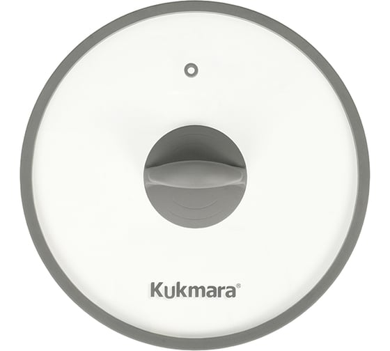 Кастрюля Kukmara 5,2 л со стеклянной крышкой, антипригарное покрытие линия Stella cappuccino кск52а