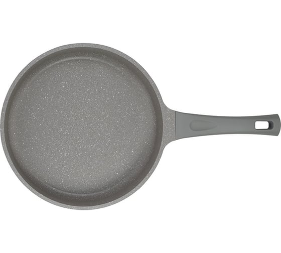 Сковорода Kukmara 280 мм с ручкой, антипригарное покрытие линия Stella cappuccino сск280а
