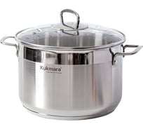 Кастрюля Kukmara линии ORION 6,0 литров, диаметр 24 см, со стеклянной крышкой ORN-CA6024G