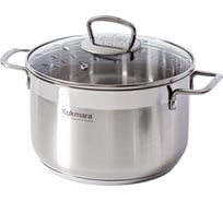 Кастрюля Kukmara линии ORION 4,5 л, диаметр 22 см, со стеклянной крышкой ORN-CA4522G