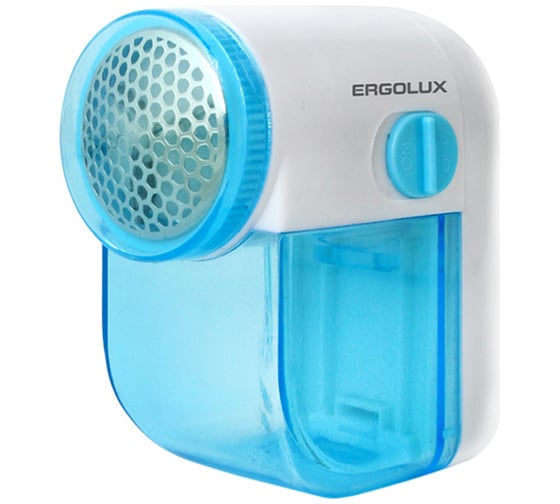 Машинка для удаления катышков ERGOLUX ELX-LR01-C40 бело-голубой, 2xLR6AA 13136