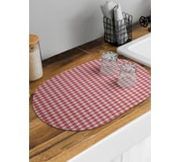 Коврик для сушки посуды впитывающий для кухни JoyArty Итальянский стиль овальный 58x38 см sbm_378852_58x38