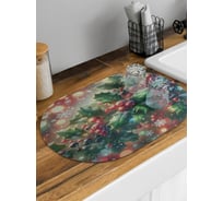 Коврик для сушки посуды JoyArty Атмосфера праздника овальный 58x38 см sbm_sd3901_58x38