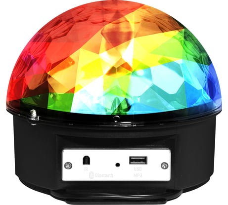 Светодиодная музыкальная лампа REV DISCO RGB с динамиком и пультом ДУ в комплекте, 10W, MP3 плеер 32559 8