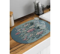 Коврик для сушки посуды JoyArty Бутоны роз овальный 58x38 см sbm_sd3413_58x38